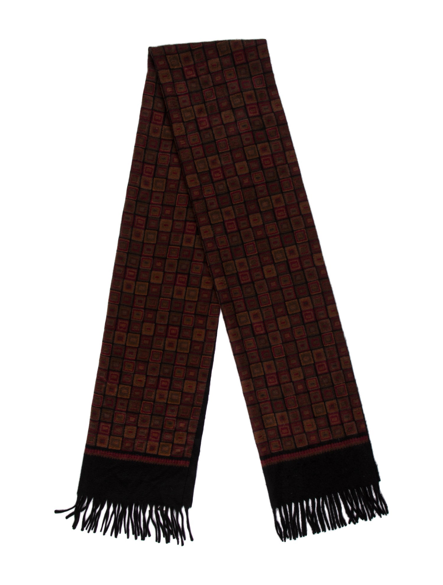 Loro Piana Cashmere Striped Scarf