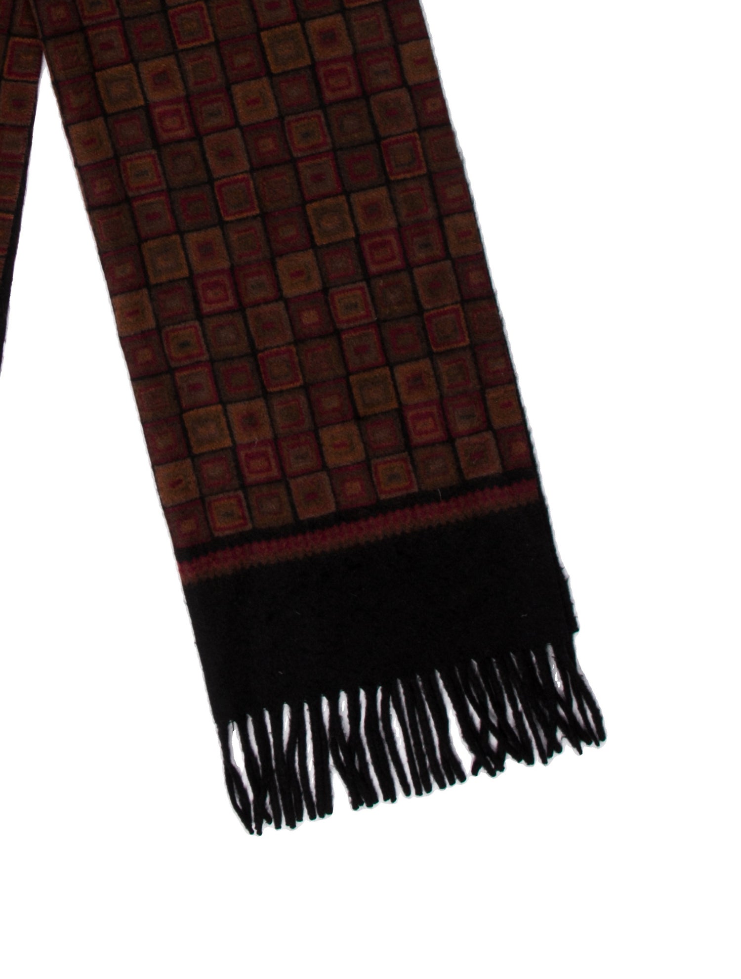 Loro Piana Cashmere Striped Scarf
