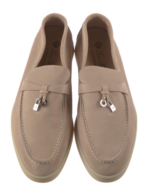 Loro Piana Summer Walk Suede Loafers