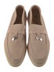 Loro Piana Summer Walk Suede Loafers