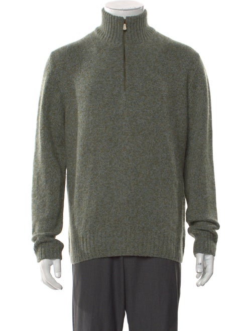 Loro Piana Half Zip Cashmere Pullover