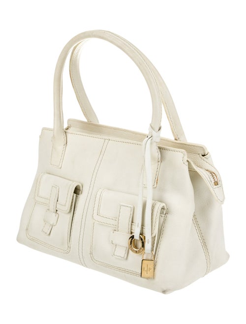 Loro Piana Leather Top Handle Bag