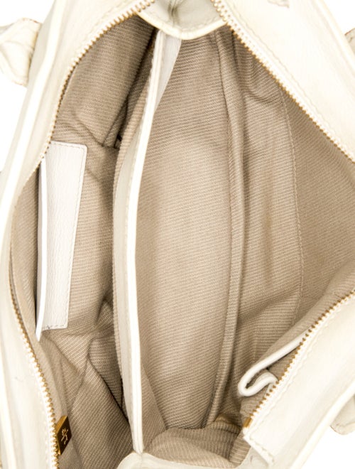 Loro Piana Leather Top Handle Bag