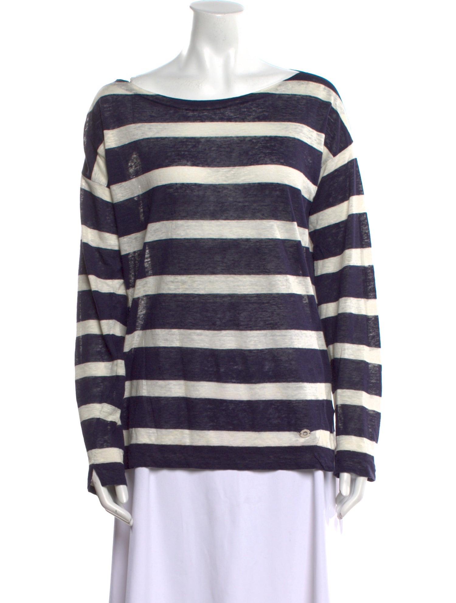 Loro Piana Linen Striped Top