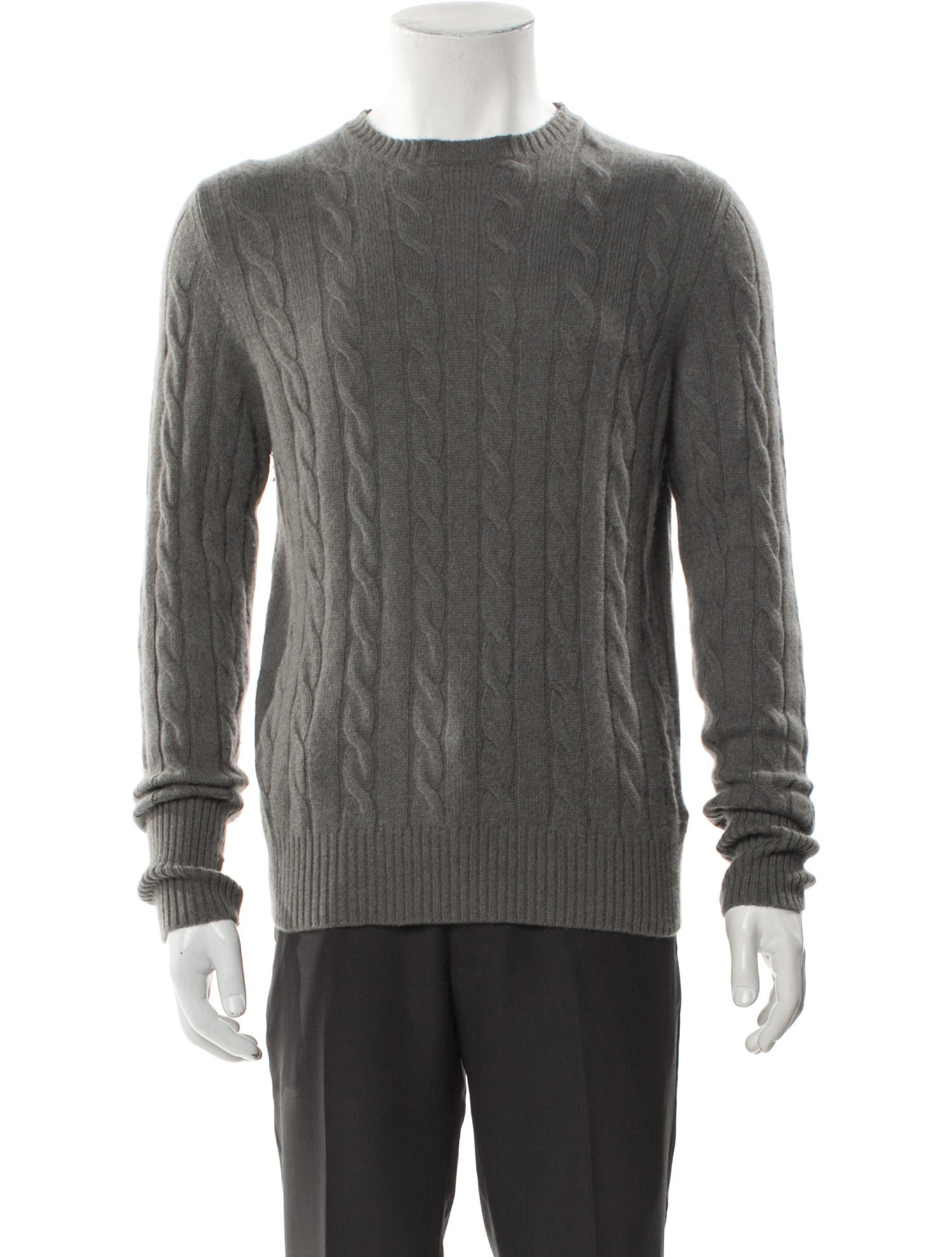 Loro Piana Cable Knit Baby Cashmere Pullover