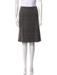 Loro Piana Virgin Wool Knee-Length Skirt