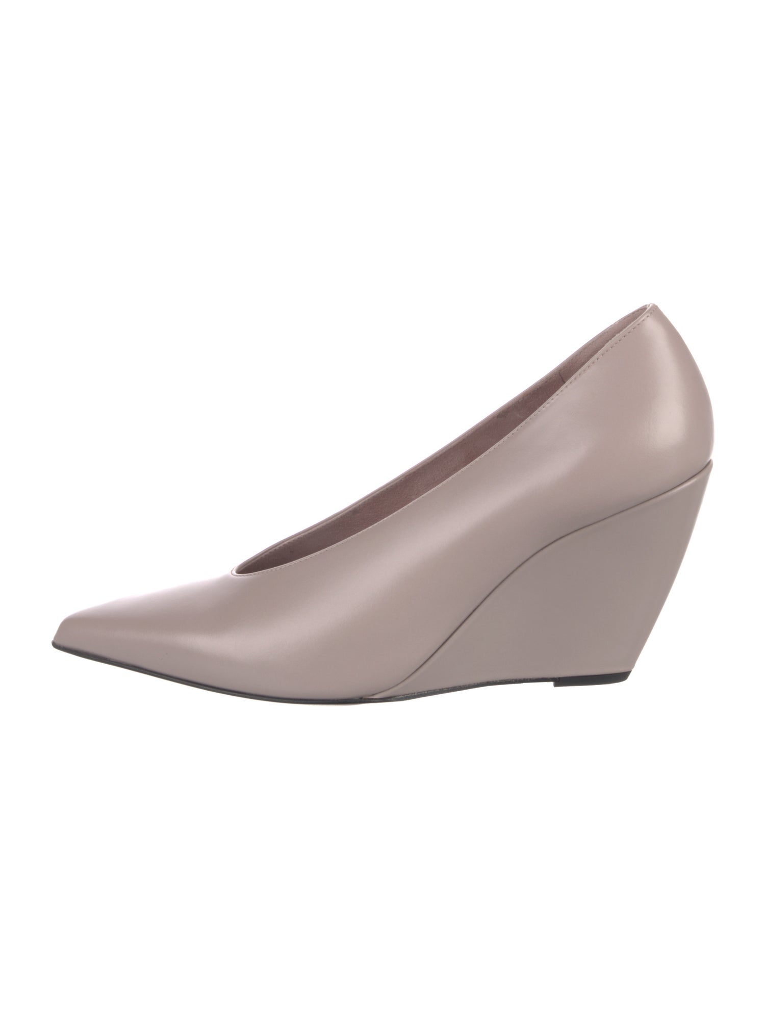 Loro Piana Viola Calfskin Pumps