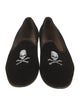 Del Toro Velvet Embroidered Accent Loafers