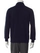 Loro Piana Cashmere Mock Neck Cardigan