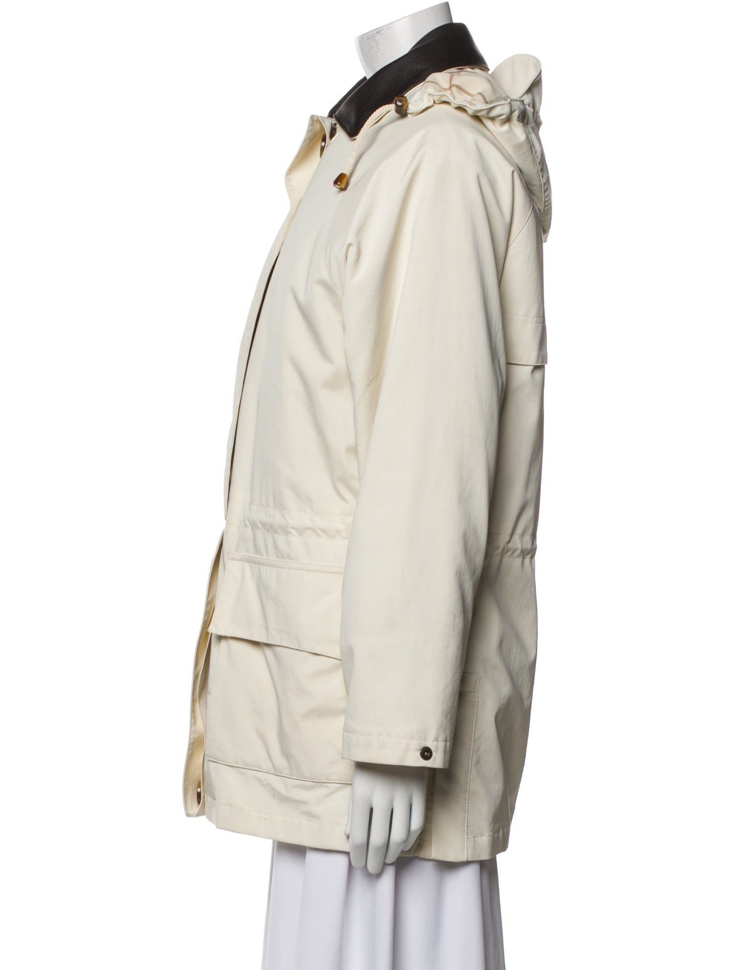 Loro Piana Horsey Nylon Utility Jacket