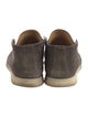 Loro Piana Open Walk Suede Loafers