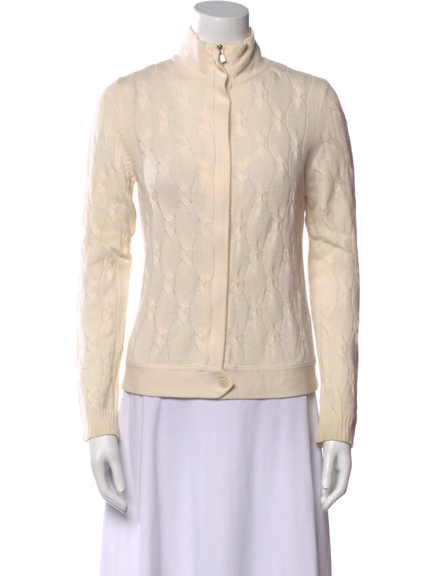 Loro Piana Cashmere Mock Neck Sweater