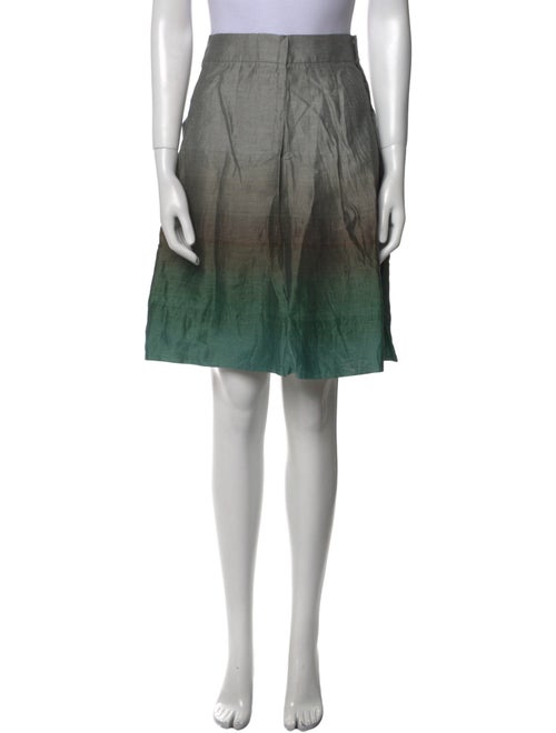 Loro Piana Linen Knee-Length Skirt