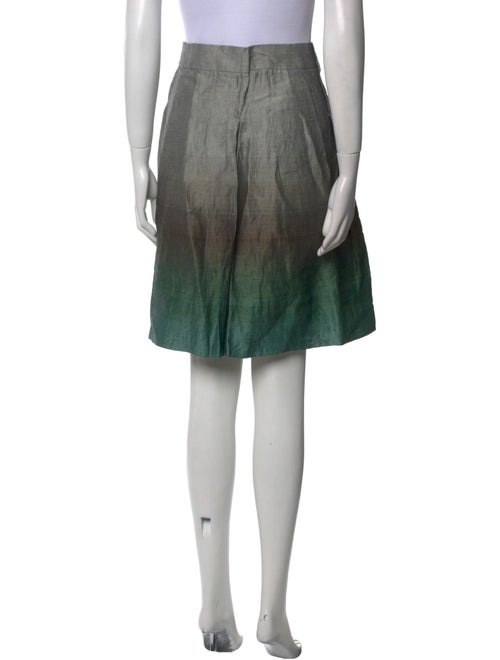 Loro Piana Linen Knee-Length Skirt