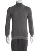 Loro Piana Quarter Zip Cashmere Pullover