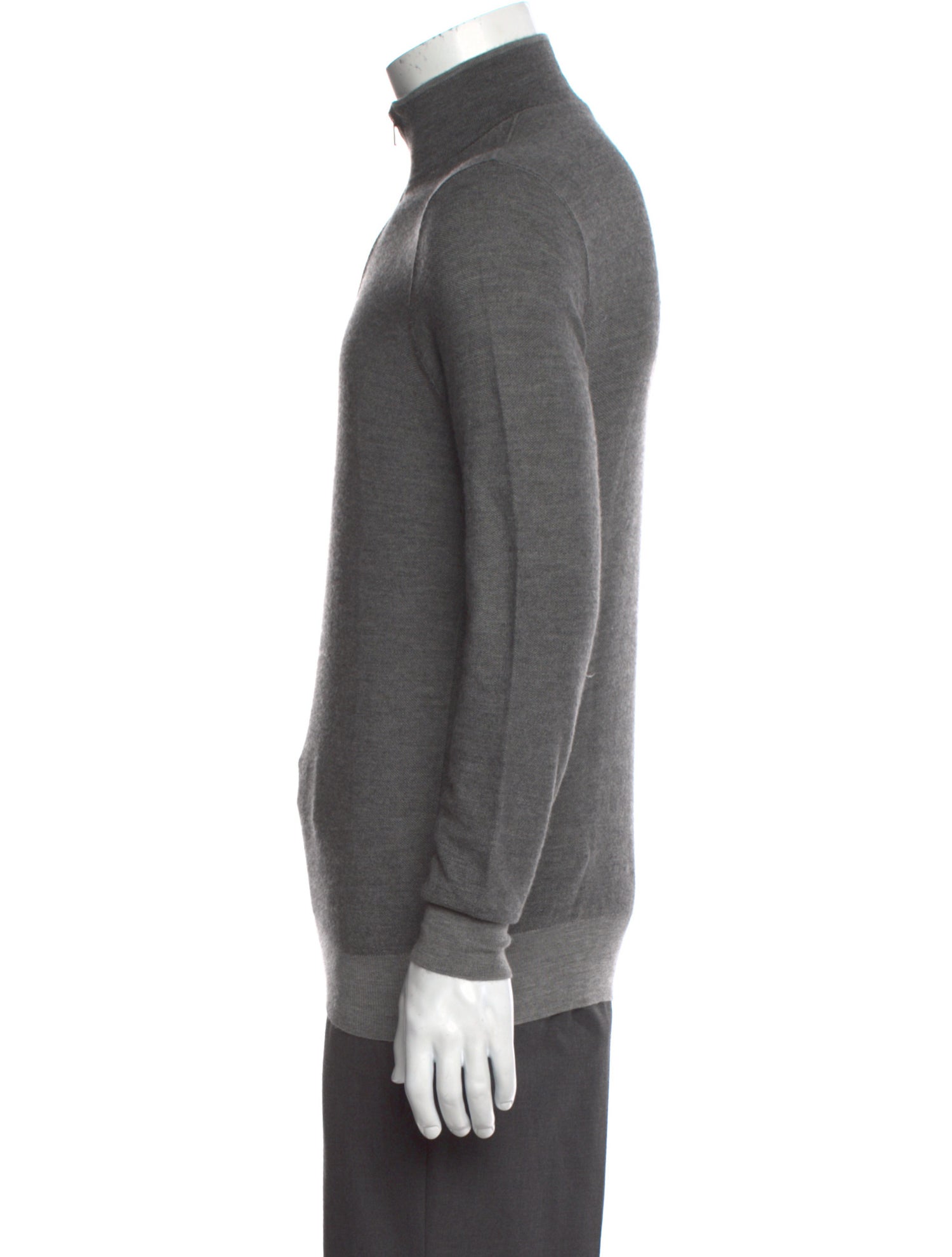 Loro Piana Quarter Zip Cashmere Pullover