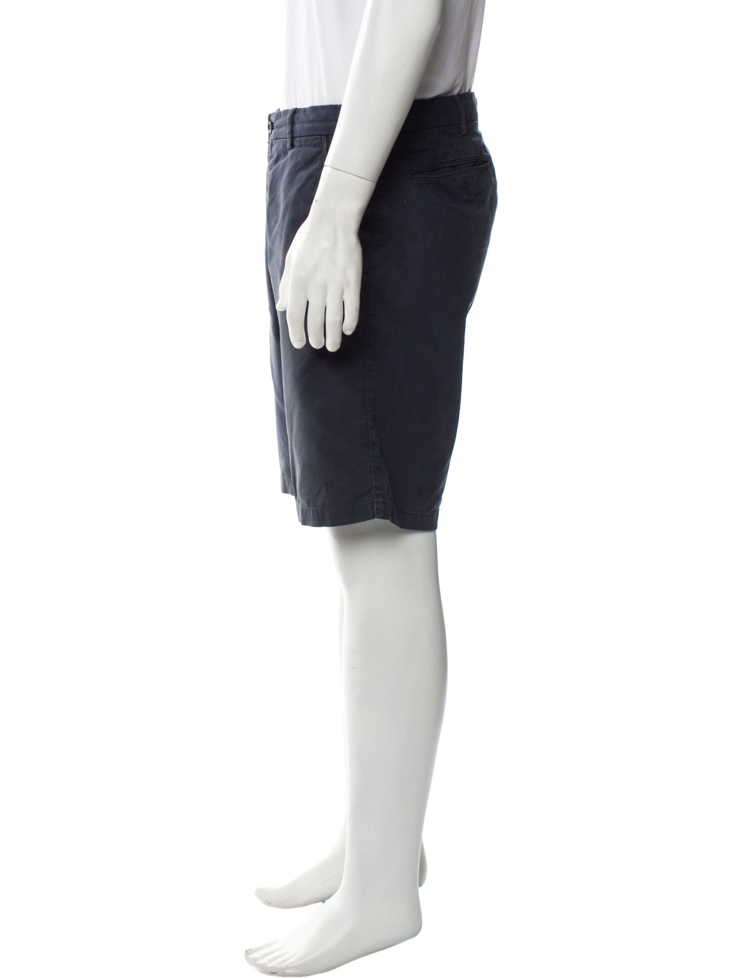 Loro Piana Chino Flat Front Shorts