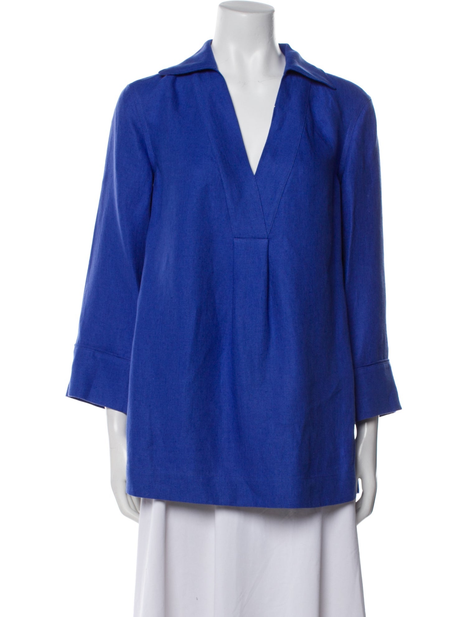 Loro Piana Linen V-Neck Tunic