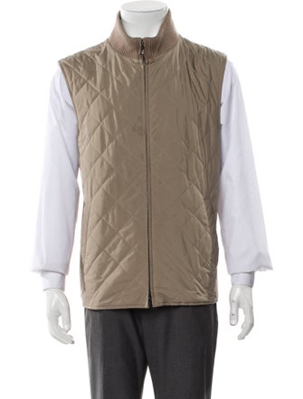 Loro Piana Green Storm System Vest