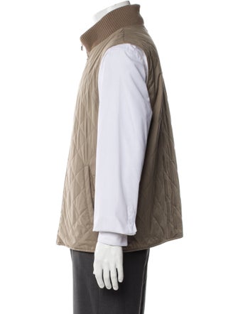 Loro Piana Green Storm System Vest