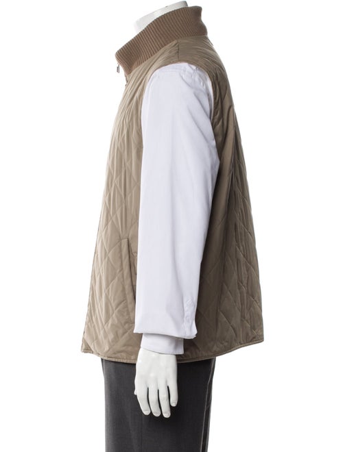 Loro Piana Green Storm System Vest