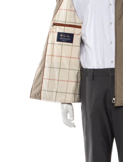 Loro Piana Green Storm System Vest