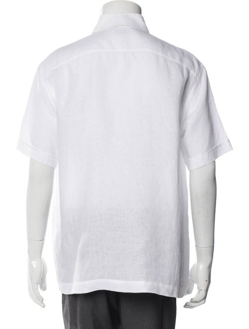 Loro Piana Linen Short Sleeve Shirt