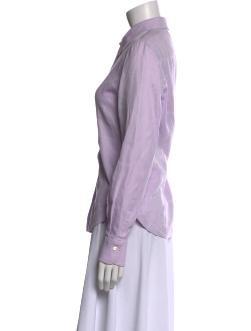 Loro Piana Long Sleeve Button-Up Top