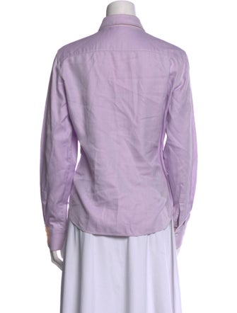 Loro Piana Long Sleeve Button-Up Top