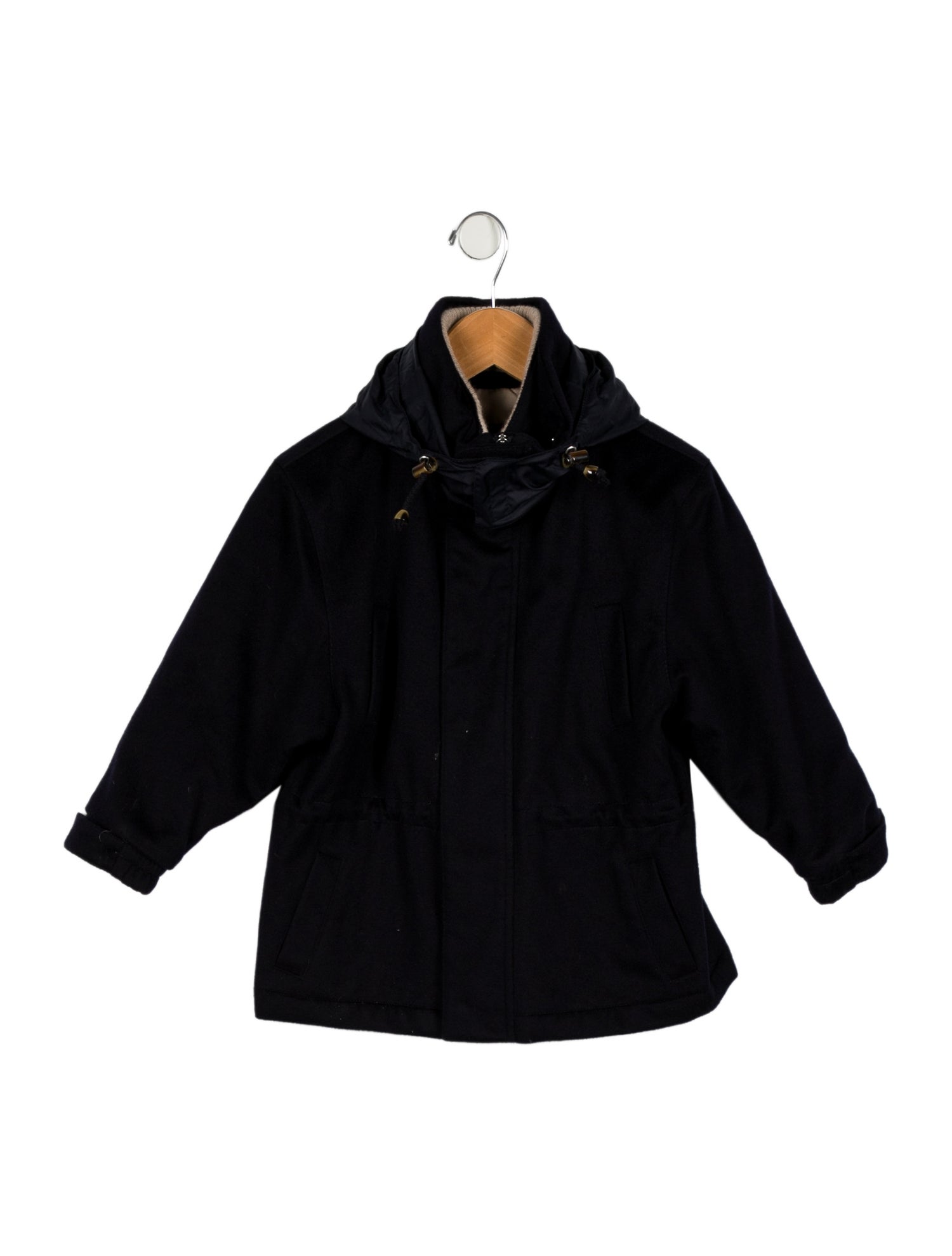 Loro Piana Boys' Cashmere Hooded Jacket