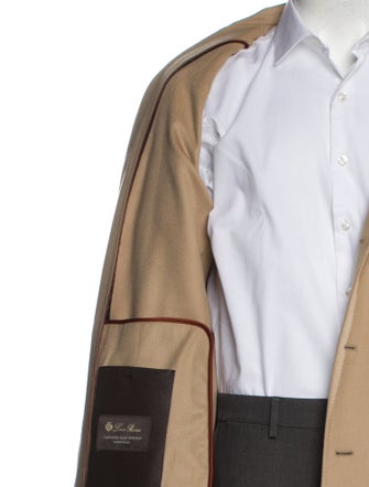 Loro Piana Cashmere Rain System Cashmere Overcoat