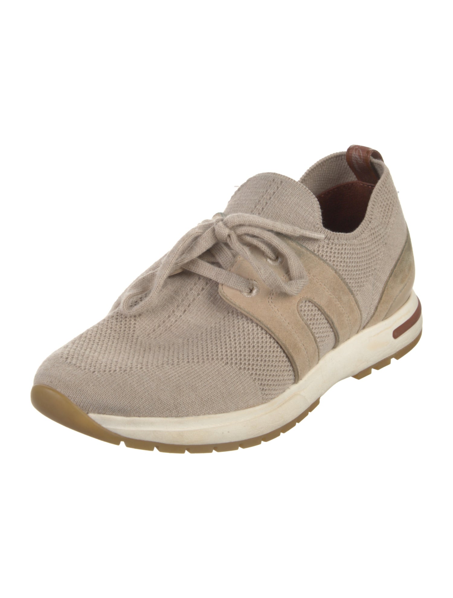 Loro Piana Leather Trim Embellishment Sneakers