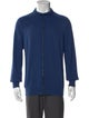 Loro Piana Mock Neck Long Sleeve Cardigan