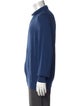Loro Piana Mock Neck Long Sleeve Cardigan