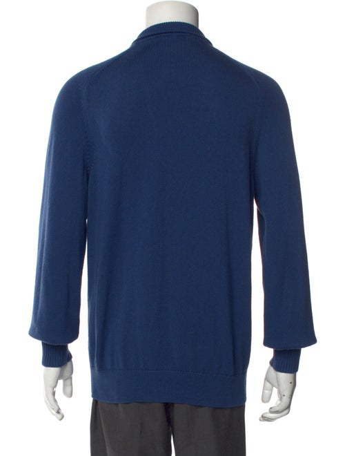 Loro Piana Mock Neck Long Sleeve Cardigan