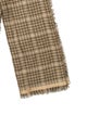 Loro Piana Cashmere Plaid Print Scarf