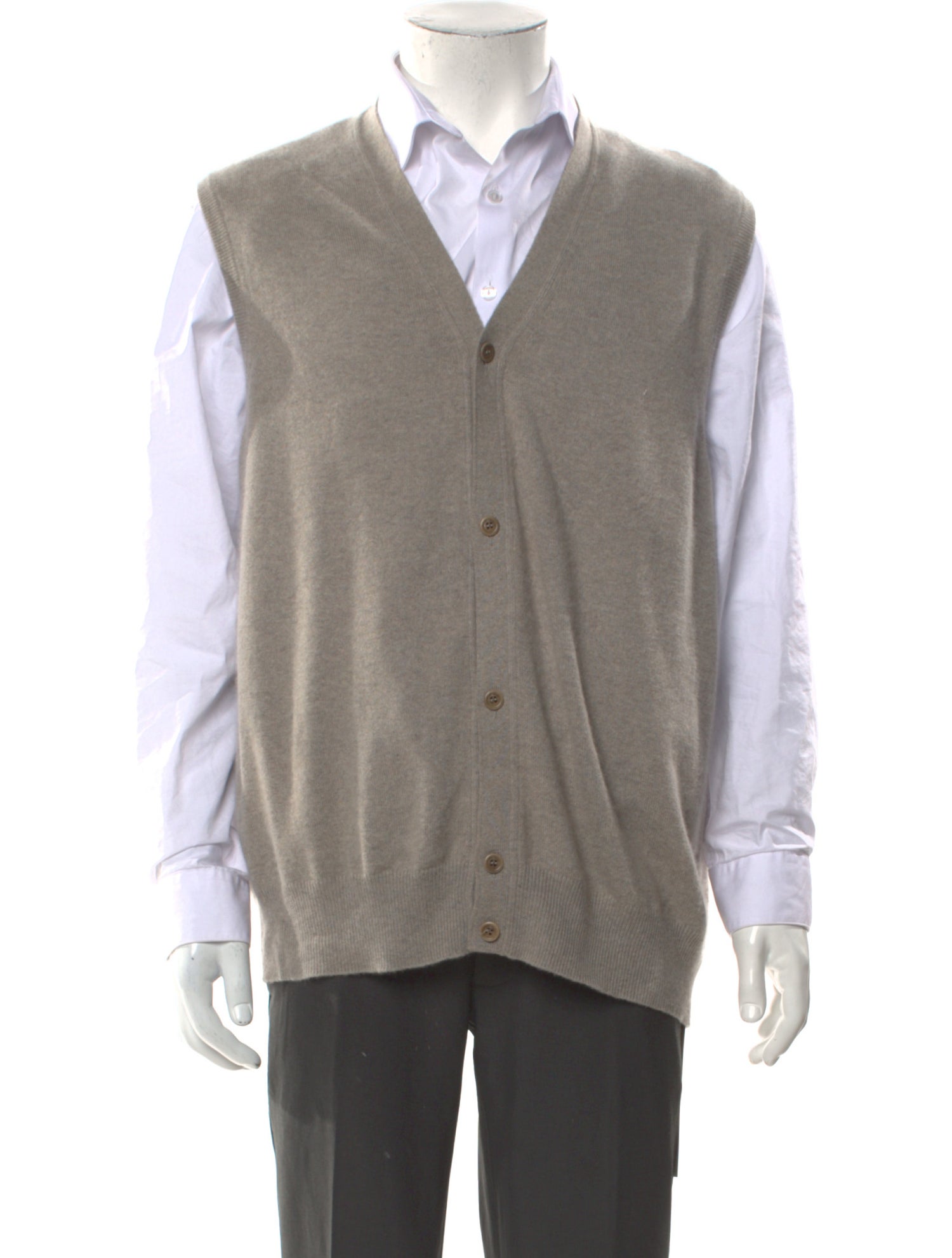 Loro Piana Baby Cashmere V-Neck Sweater Vest