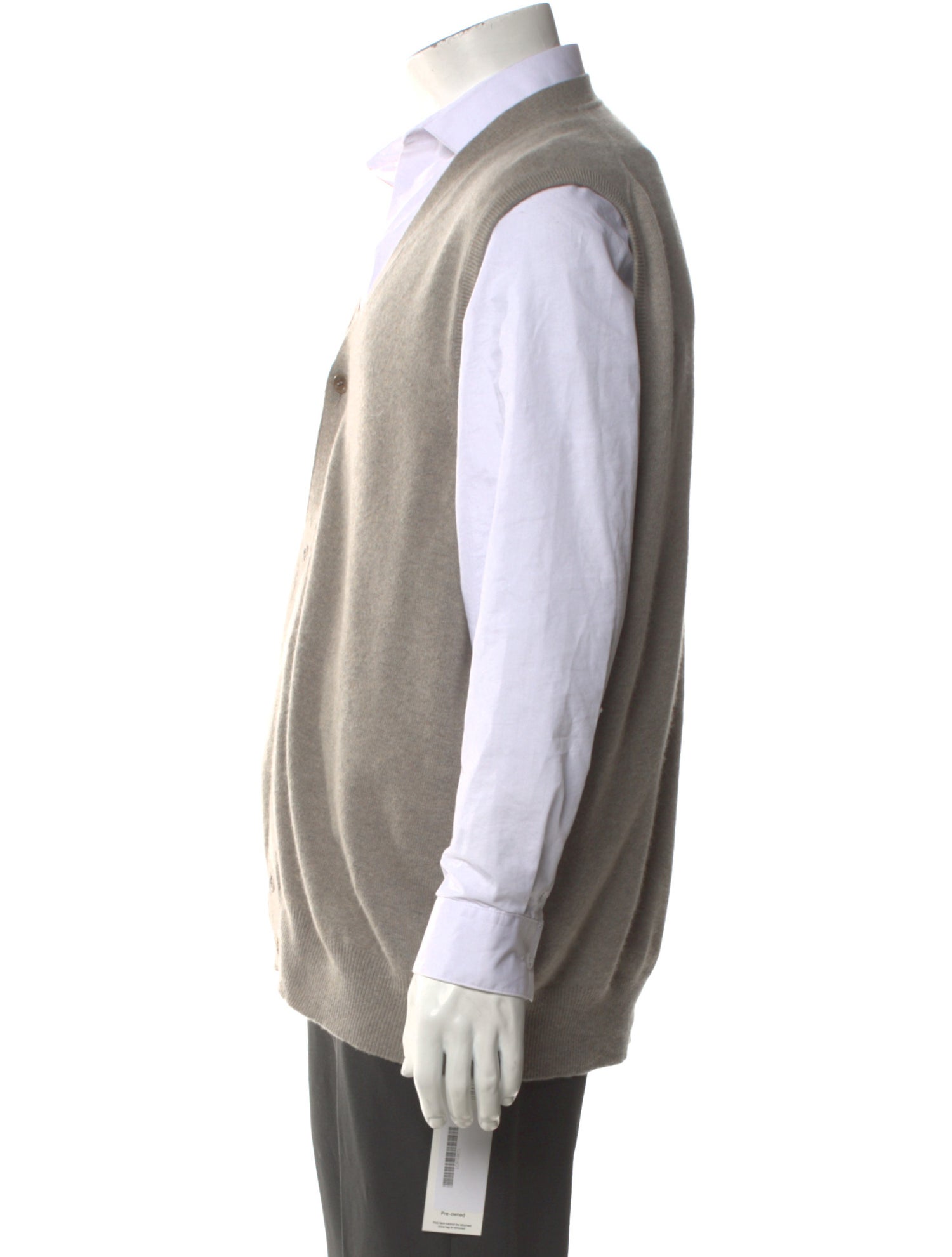 Loro Piana Baby Cashmere V-Neck Sweater Vest