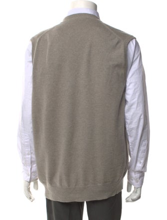 Loro Piana Baby Cashmere V-Neck Sweater Vest