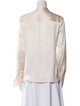 Loro Piana Silk Mock Neck Blouse