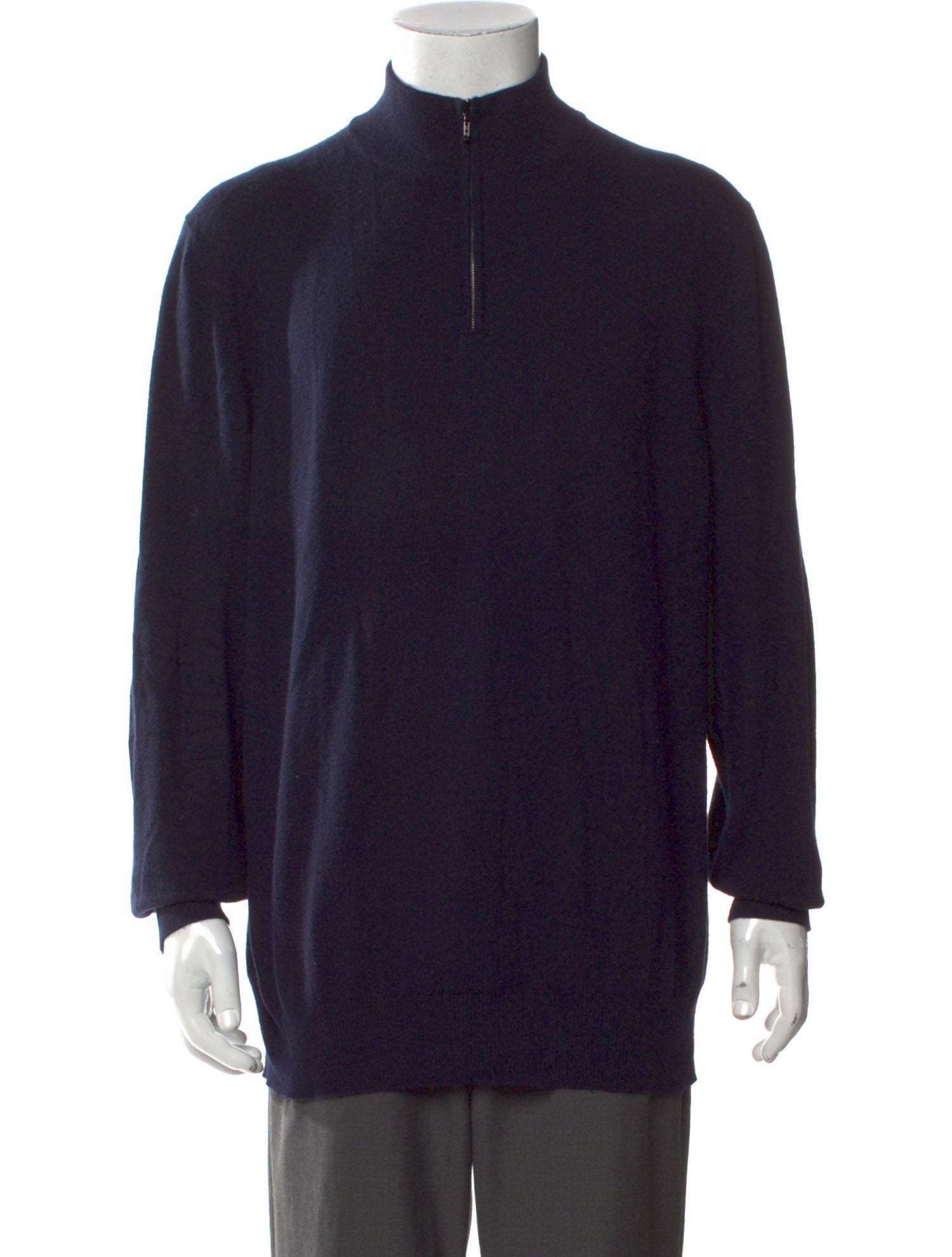 Loro Piana Baby Cashmere Quarter Zip Cashmere Pullover w/ Tags