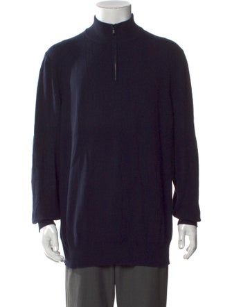 Loro Piana Baby Cashmere Quarter Zip Cashmere Pullover w/ Tags
