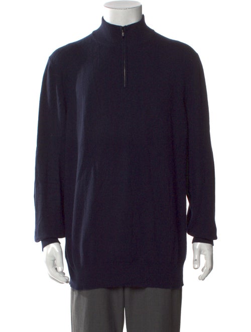 Loro Piana Baby Cashmere Quarter Zip Cashmere Pullover w/ Tags