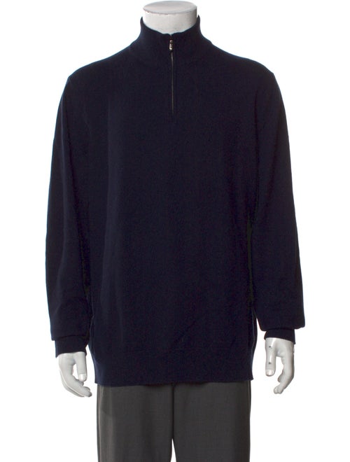 Loro Piana Baby Cashmere Quarter Zip Cashmere Pullover w/ Tags