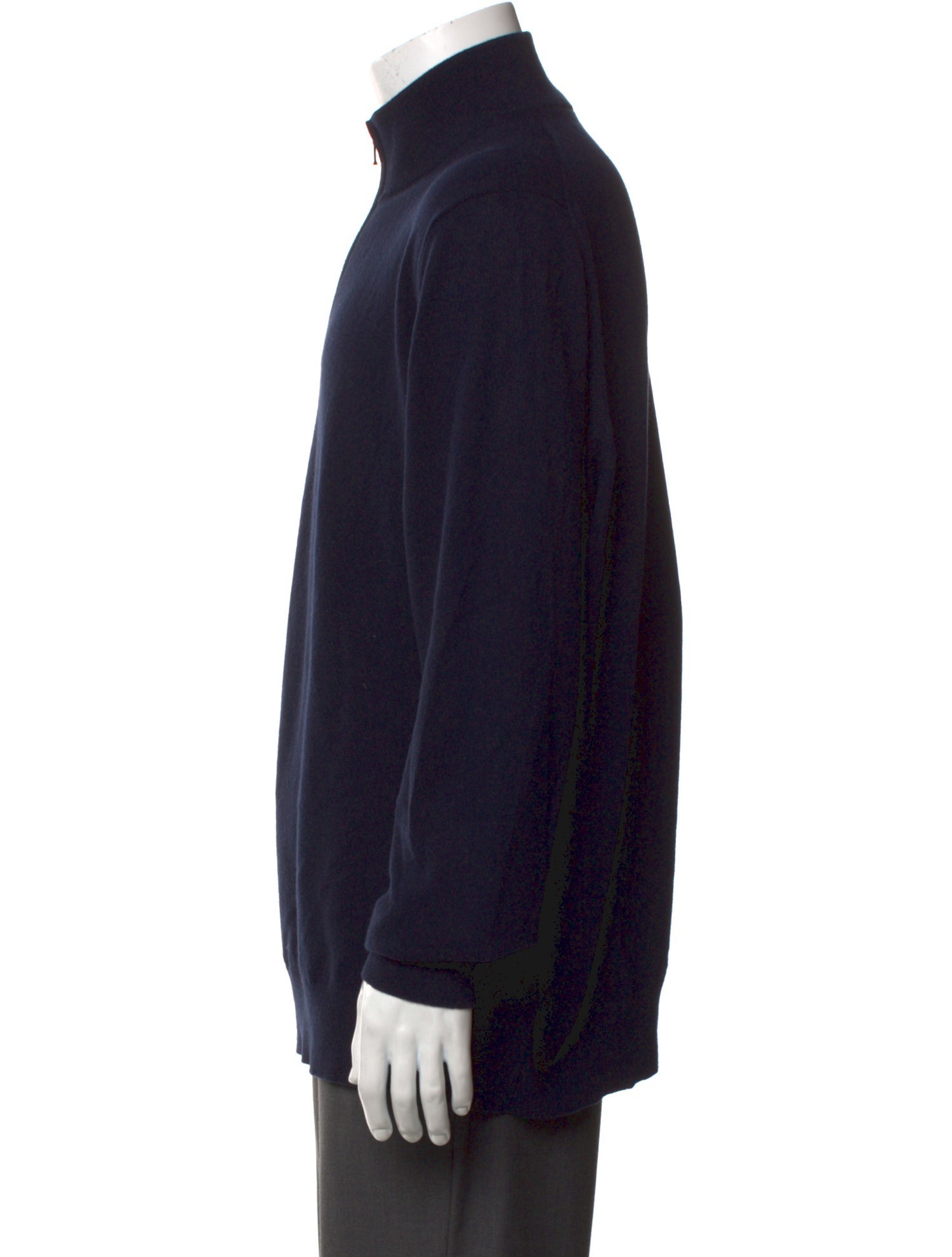 Loro Piana Baby Cashmere Turtleneck Polo Sweater