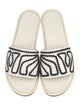 Loro Piana Leather Printed Slides