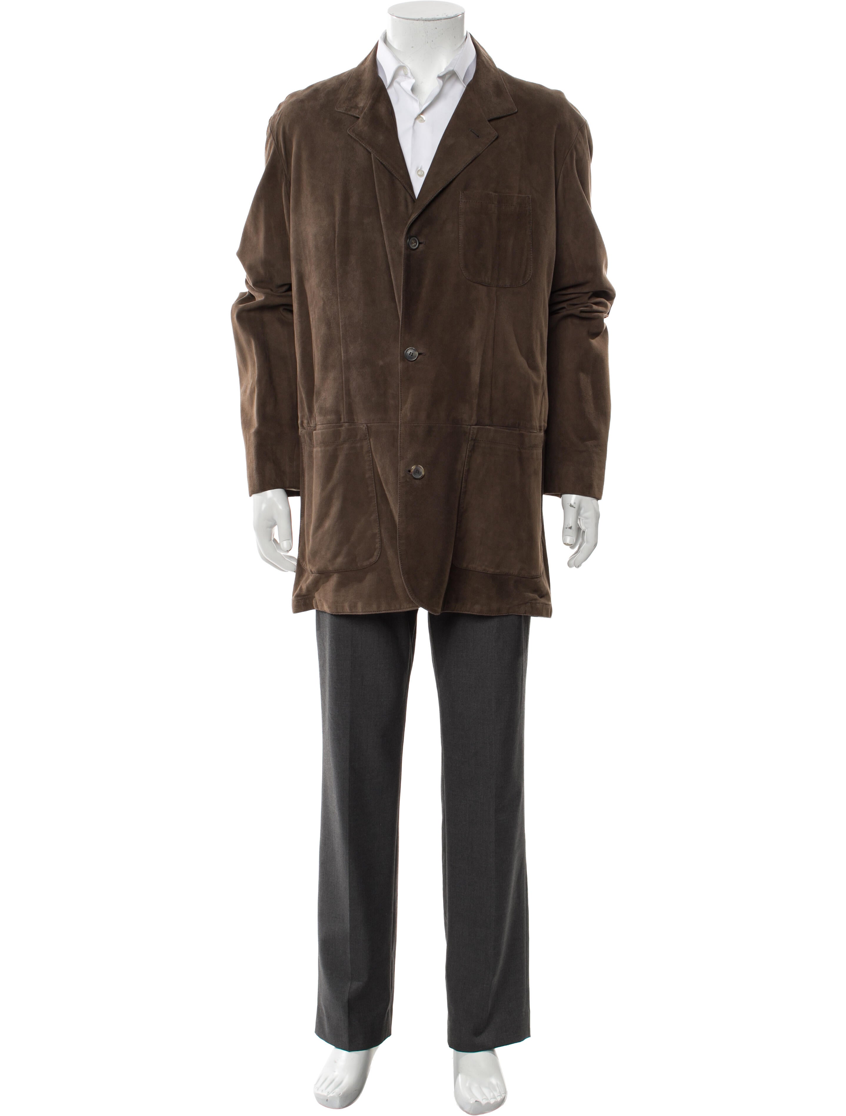 Loro Piana Goat Leather Overcoat