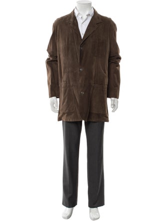 Loro Piana Goat Leather Overcoat