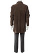 Loro Piana Goat Leather Overcoat