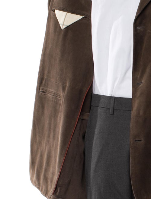 Loro Piana Goat Leather Overcoat